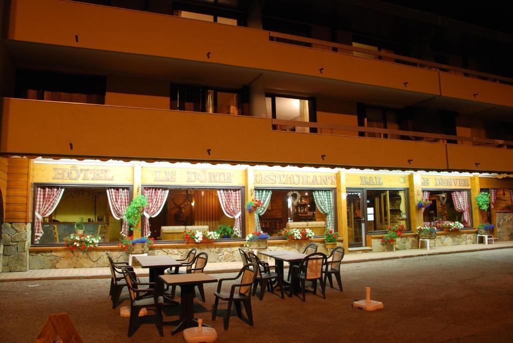 Hotel Le Dome Alpe d'Huez ภายนอก รูปภาพ